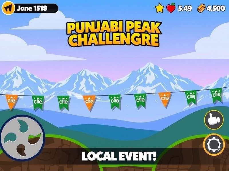 Punjabi Peak Challenger Game Screenshot